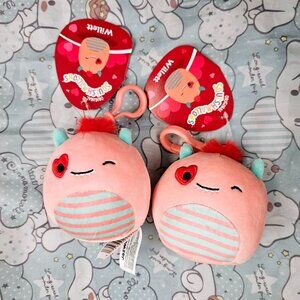 Original Squishmallows Willett Mini Plush Keychain Bag Clips